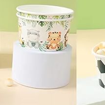 Baby Food With Avocado - 10 Uds. Cuenco de papel con