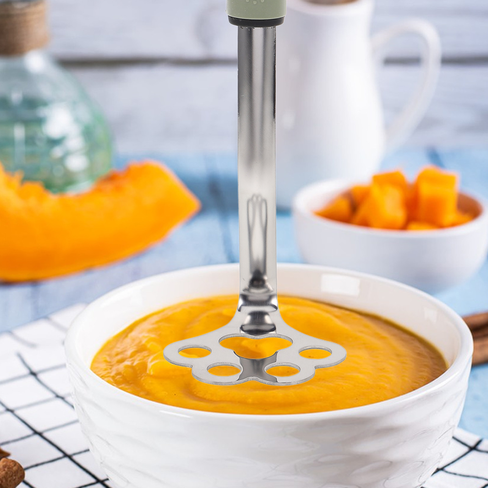 Baby Food With Avocado - Triturador de Papas de Acero Inoxidable,