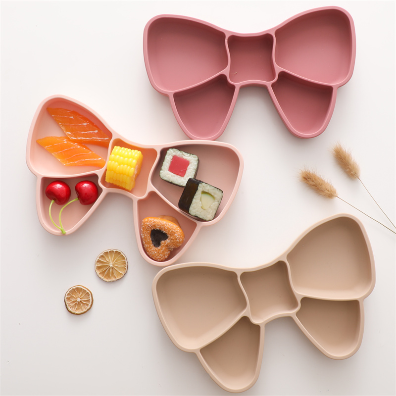 Baby Food Table - Plato de comedor de silicona para