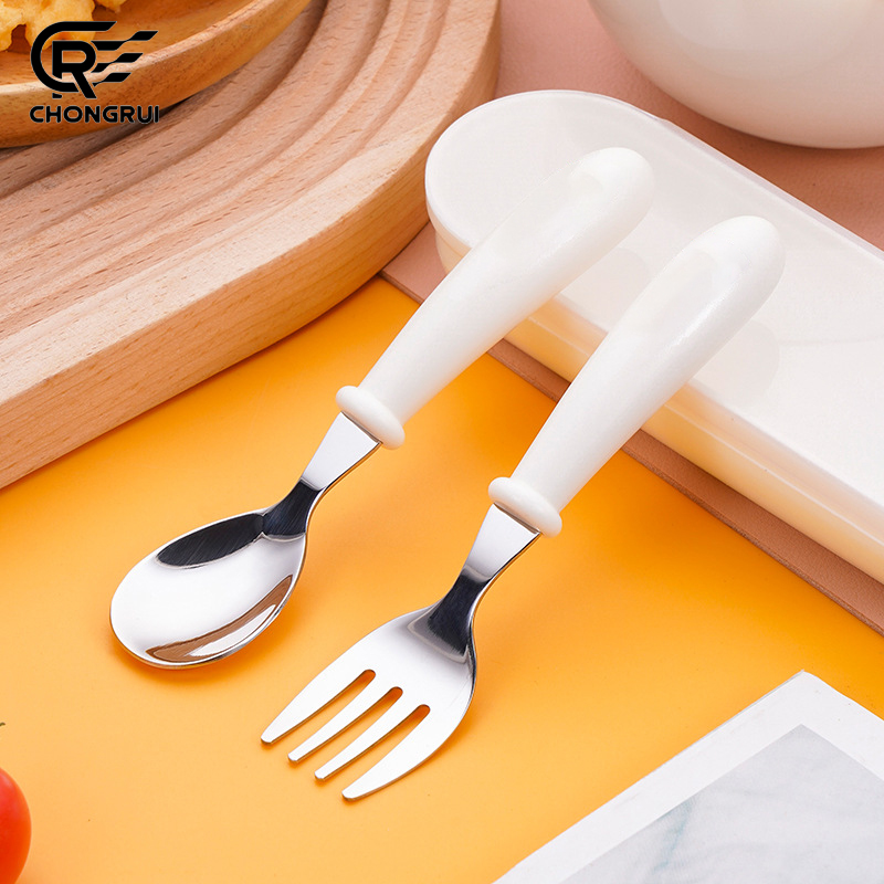 Baby Food Knife Set - Juego de Cuchara y Tenedor de