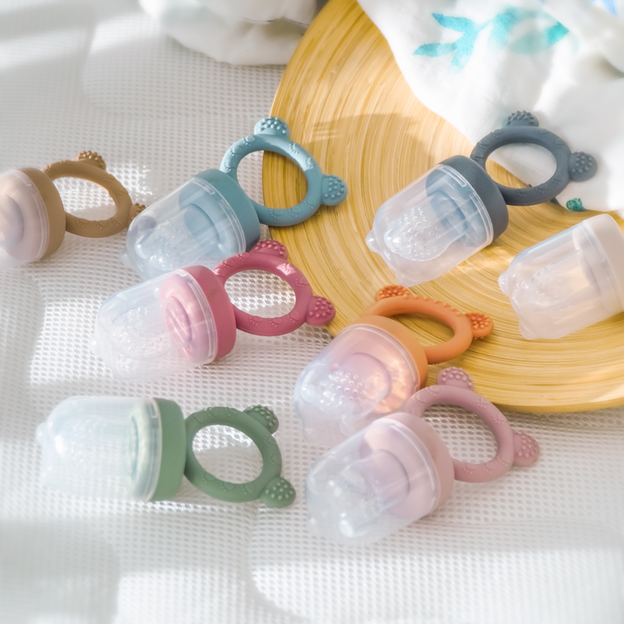 Baby Food For 6 Months - Chupete de silicona para bebé, cubierta