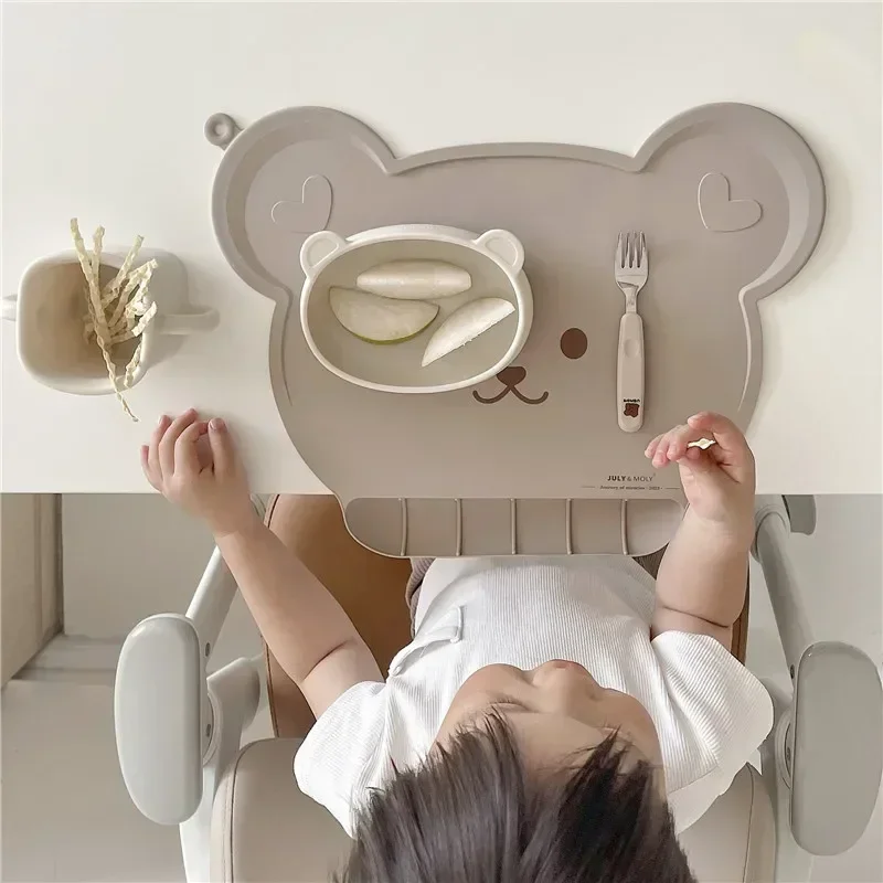 Baby Food Table - Babero de silicona de grado alimenticio