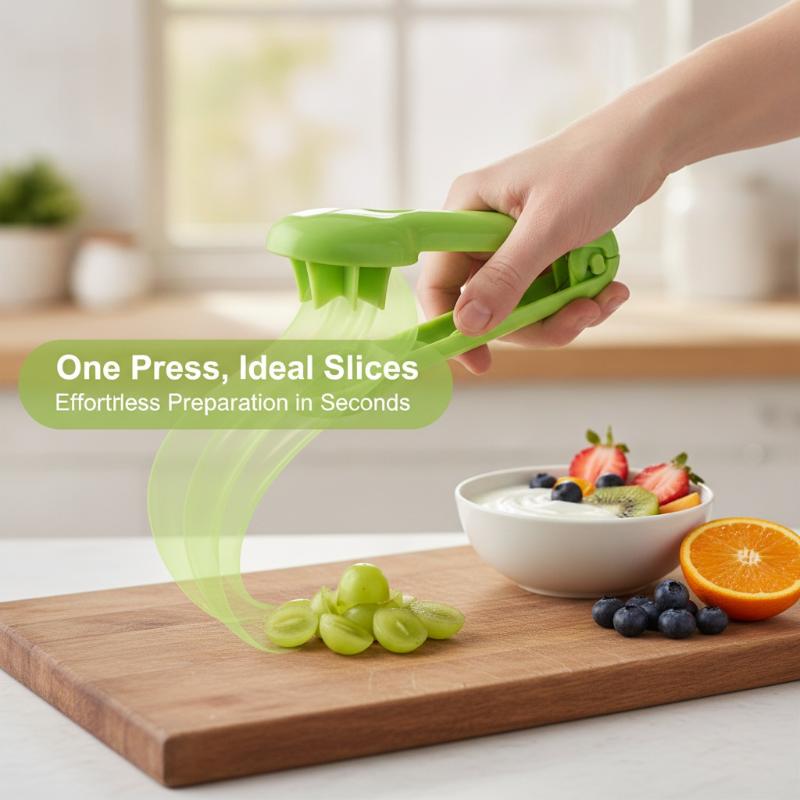 Baby Food With Iron - NUEVO Cortador de Uvas de Grado