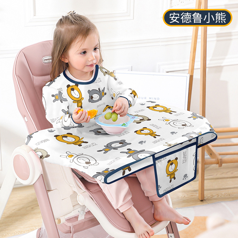 Baby Food Apron - Cubierta de mesa de babero para