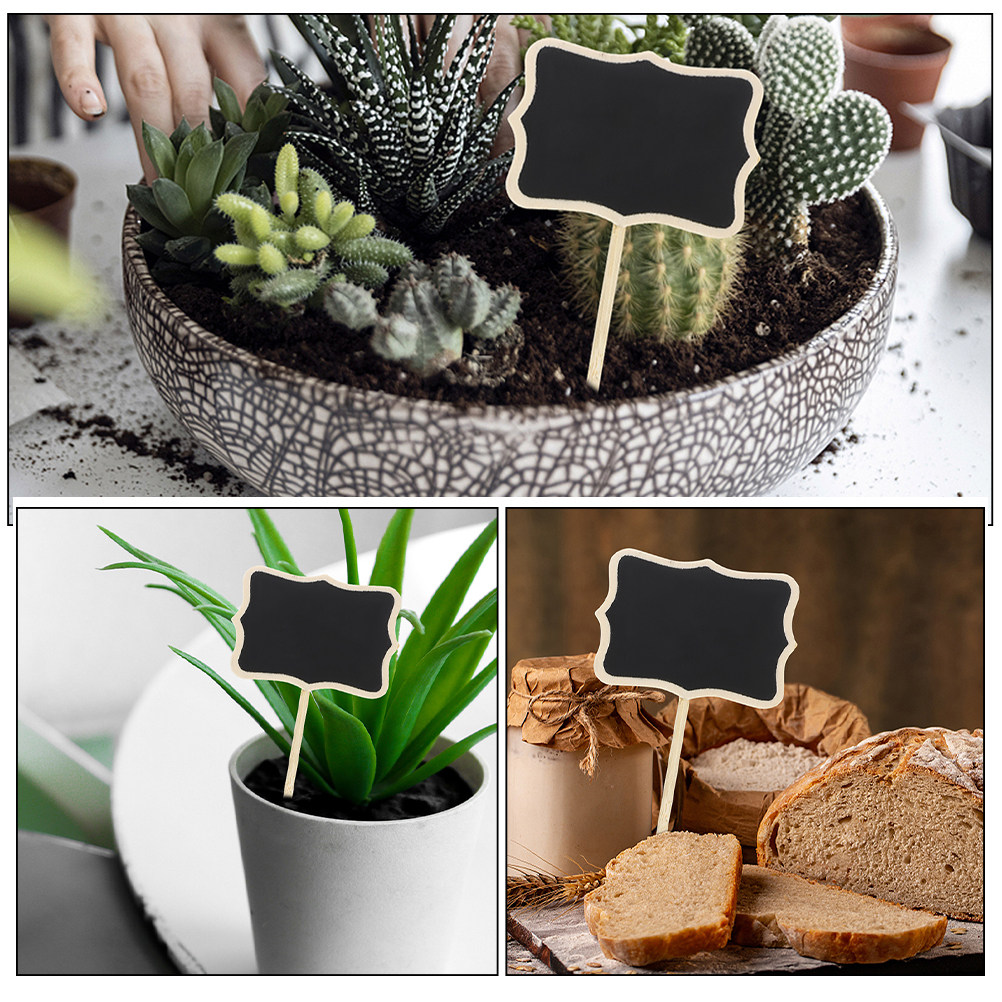 20 Mini Letreros de Pizarra, E - Baby Food Essentials reseña y precio