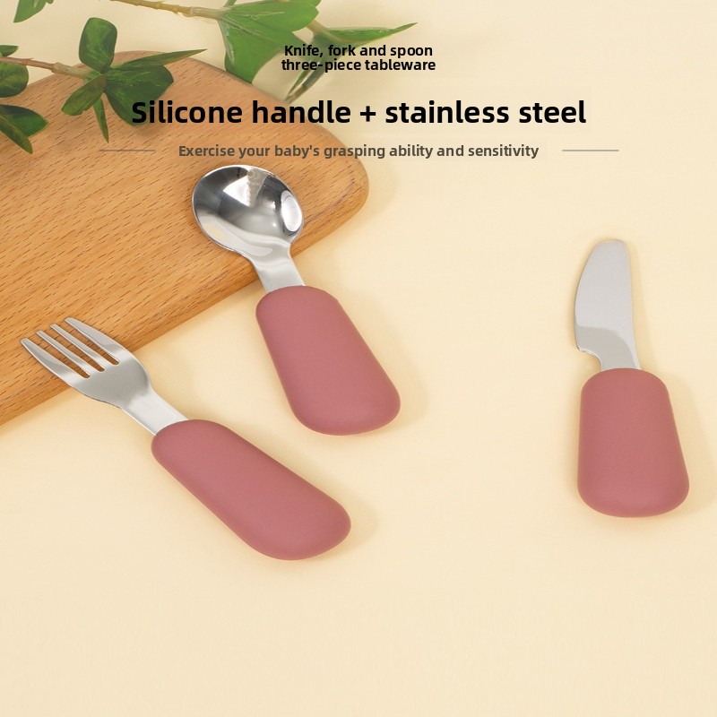 Juego de vajilla de silicona d - Baby Food Knife Set reseña y precio