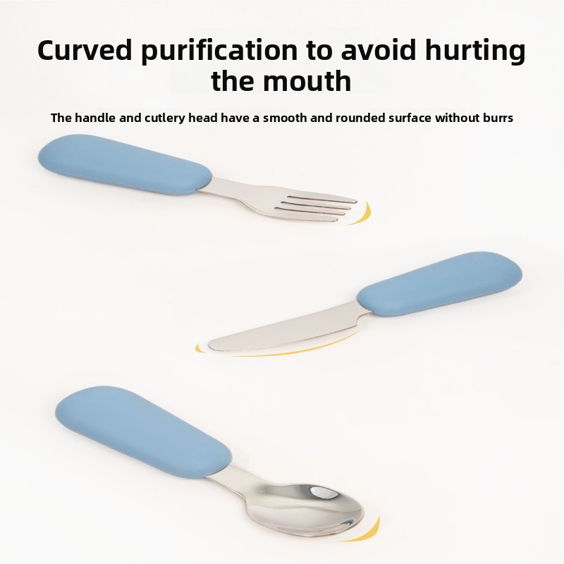 Juego de vajilla de silicona d - Baby Food Knife Set reseña y precio