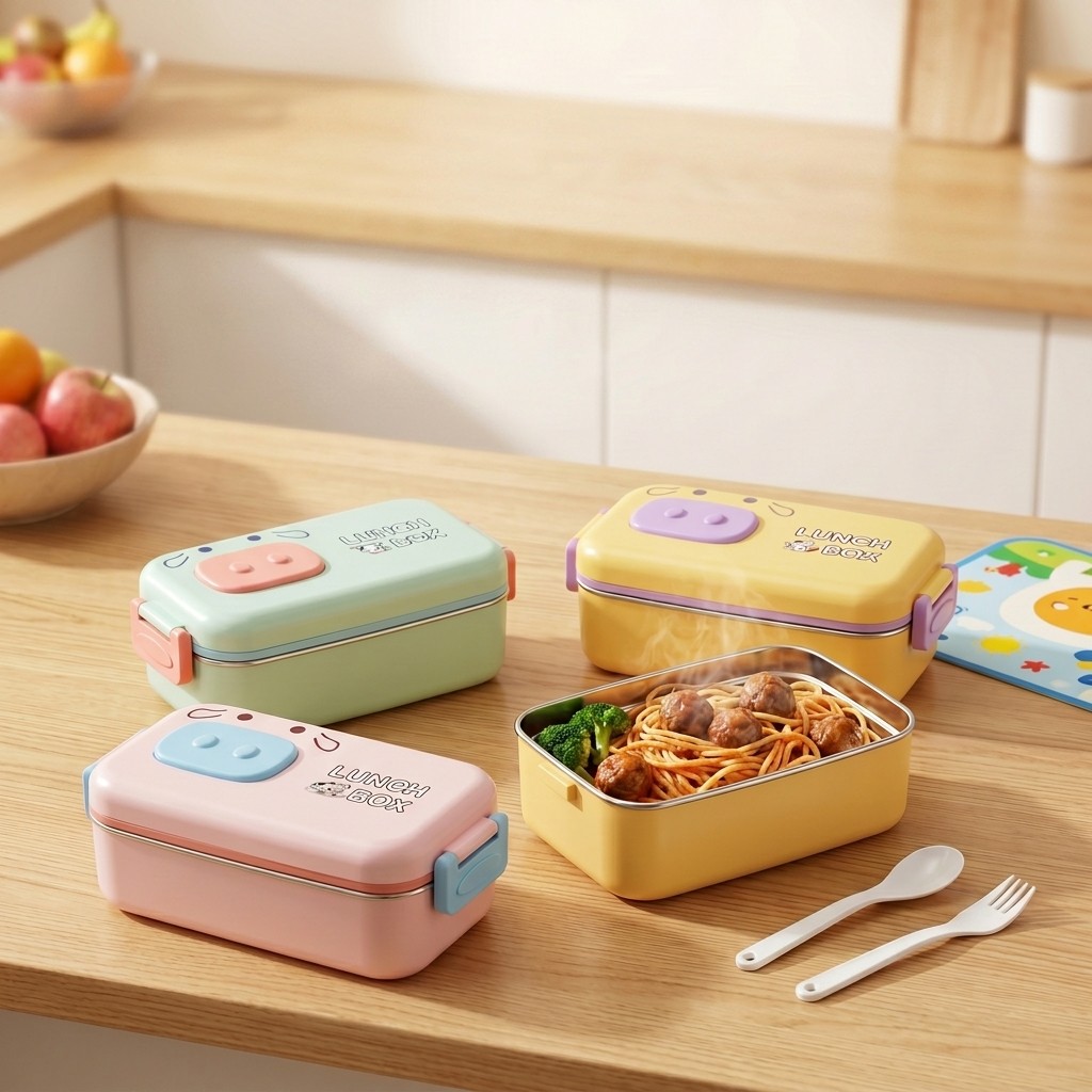 Lonchera Infantil de Acero Ino - Baby Food Organizer reseña y precio