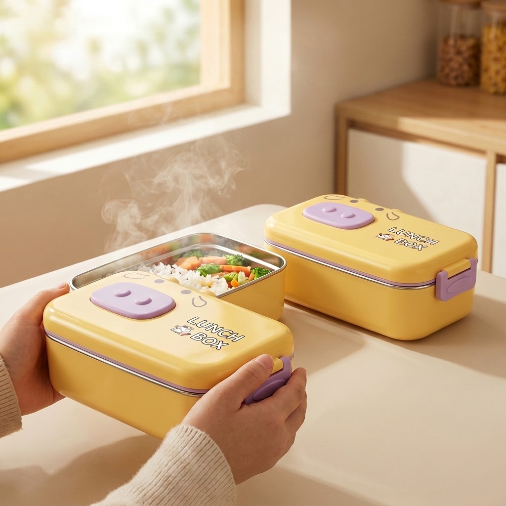 Lonchera Infantil de Acero Ino - Baby Food Organizer reseña y precio