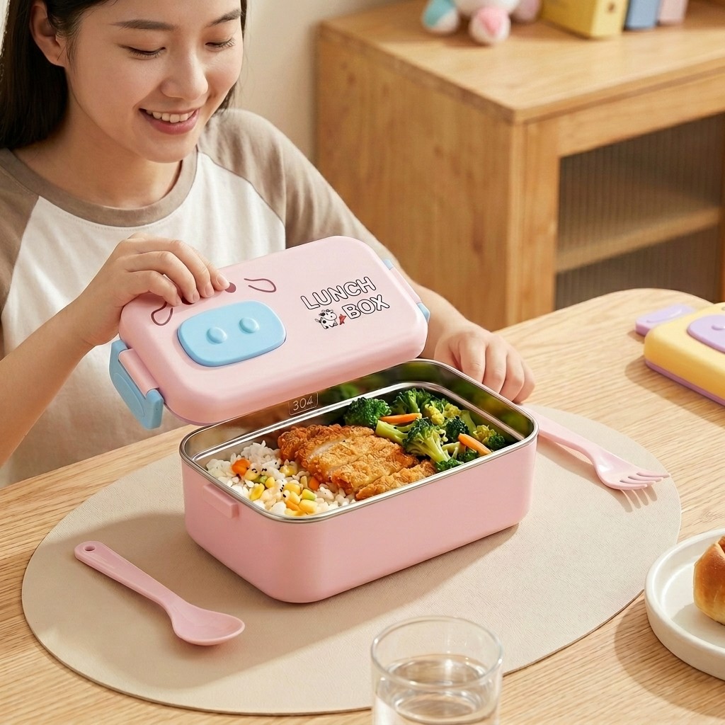 Lonchera Infantil de Acero Ino - Baby Food Organizer reseña y precio