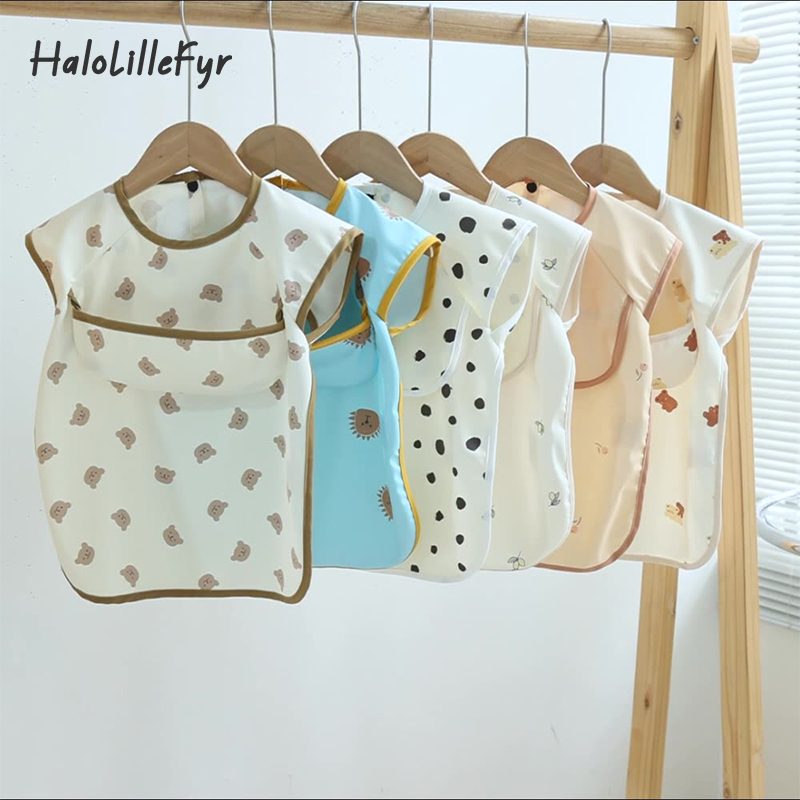 Baberos sin mangas para bebé,  - Baby Food Apron reseña y precio