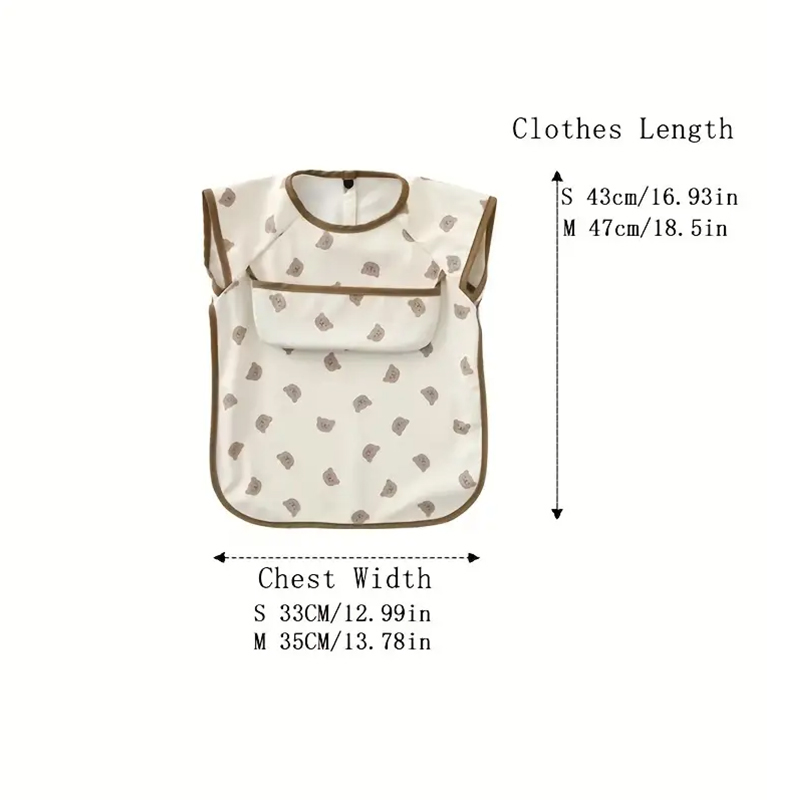 Baberos sin mangas para bebé,  - Baby Food Apron reseña y precio
