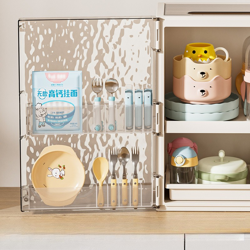 Estante plegable para vajilla  - Baby Food Organizer reseña y precio