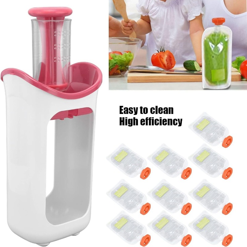 Estación de compresión de alim - Baby Food Organizer reseña y precio