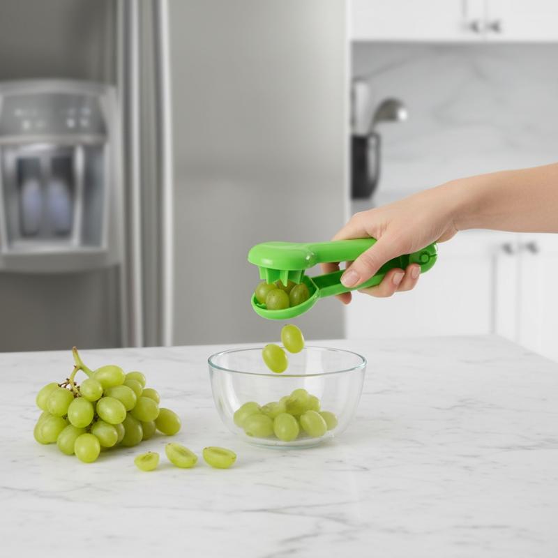 Cortador de uvas de plástico d - Baby Food With Iron reseña y precio