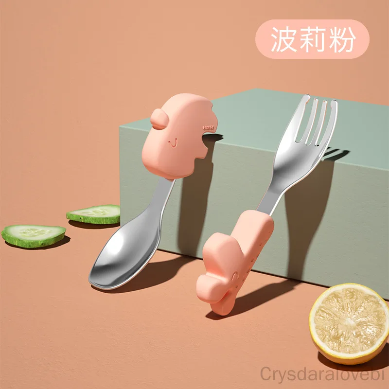 Juego de cuchara y tenedor cor - Baby Food Knife Set reseña y precio