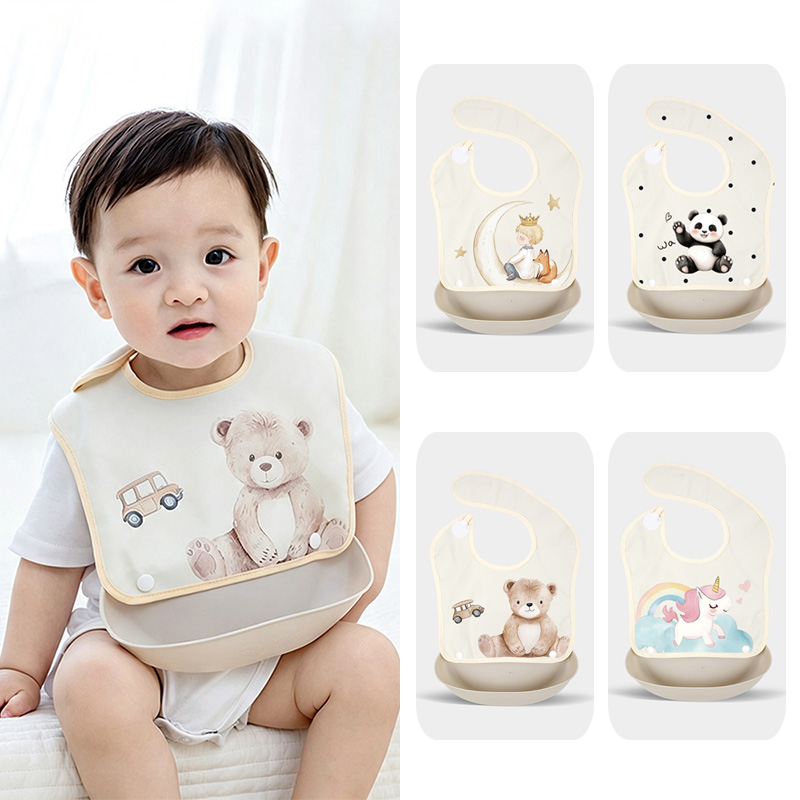 Babero de alimentación desmont - Baby Food Apron reseña y precio