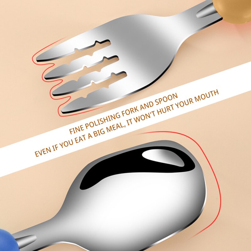 Juego de Vajilla Infantil de 2 - Baby Food Knife Set reseña y precio