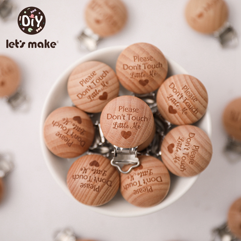 Let's Make-Cadena de chupete d - Baby Food For 6 Months reseña y precio