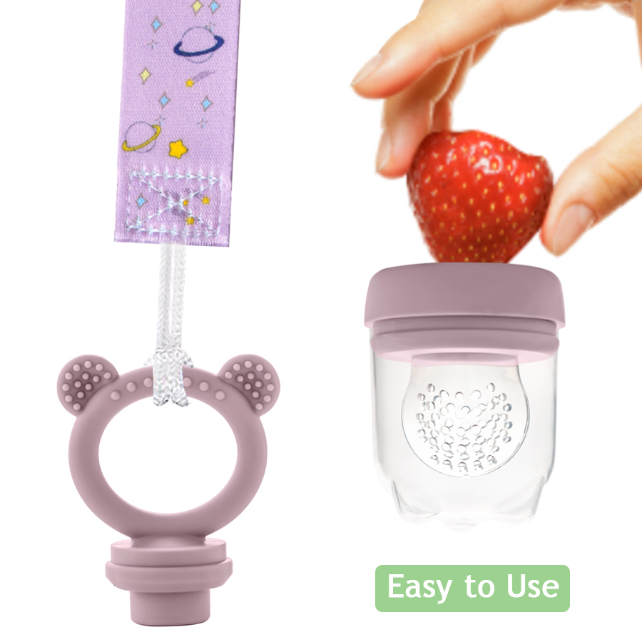 Mordedor de silicona para bebé - Baby Food For 6 Months reseña y precio