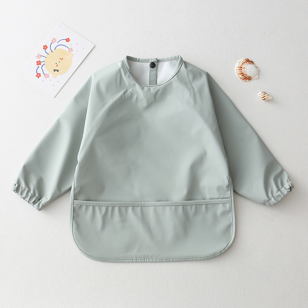 Baberos de alimentación de beb - Baby Food Apron reseña y precio