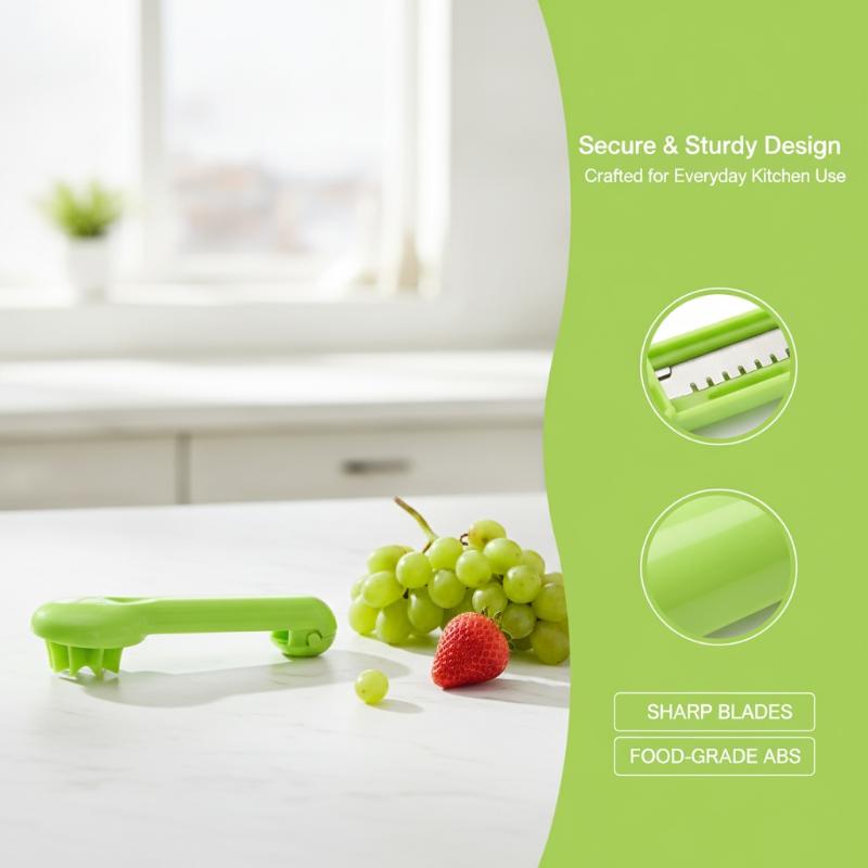Cortador de uvas de plástico d - Baby Food With Iron reseña y precio