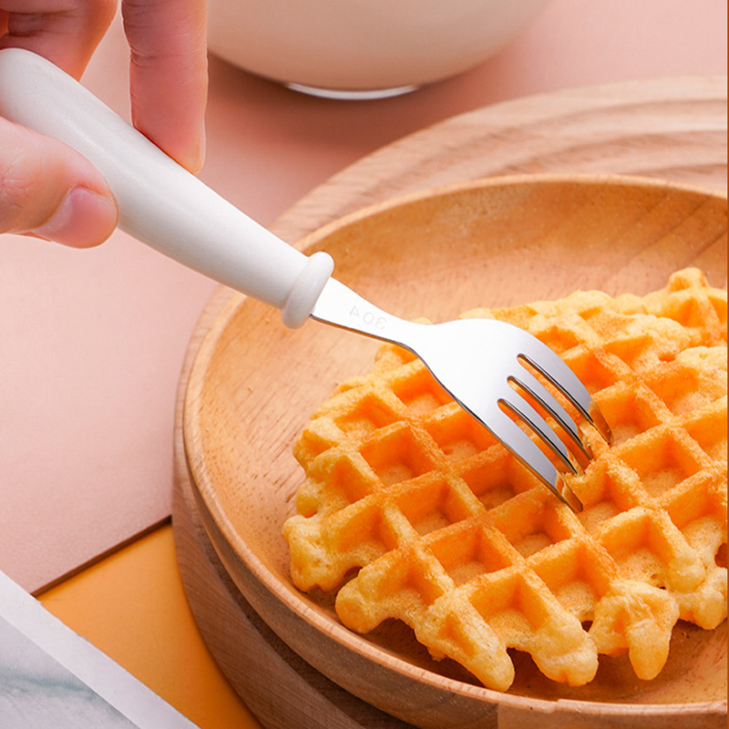 Juego de Cuchara y Tenedor de  - Baby Food Knife Set reseña y precio