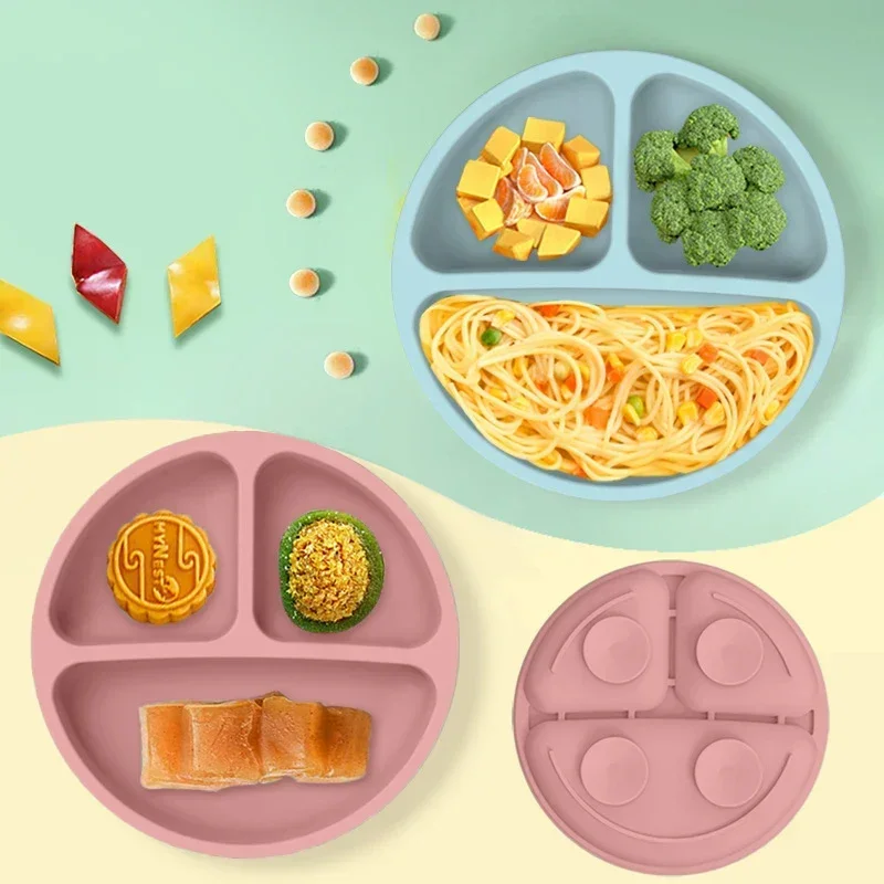 Juego de platos de silicona de - Baby Food Table reseña y precio