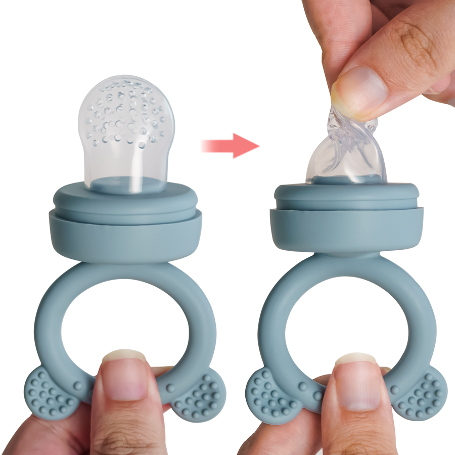 Chupete de silicona para bebé, - Baby Food For 6 Months reseña y precio