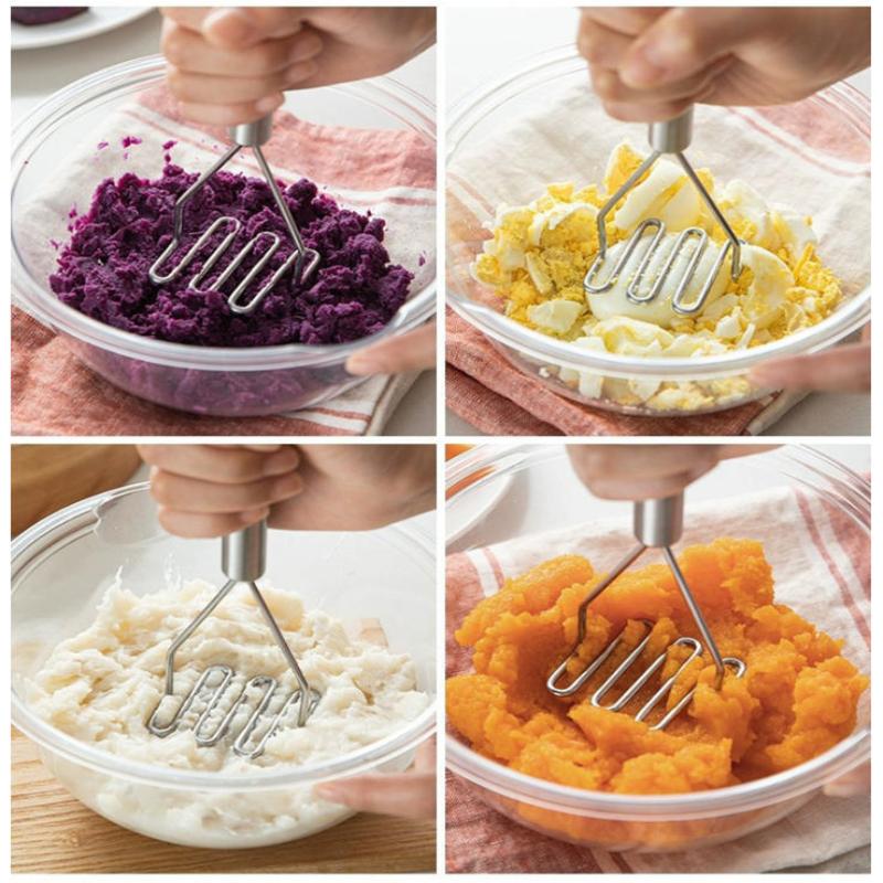 Triturador de patatas de acero - Baby Food With Iron reseña y precio