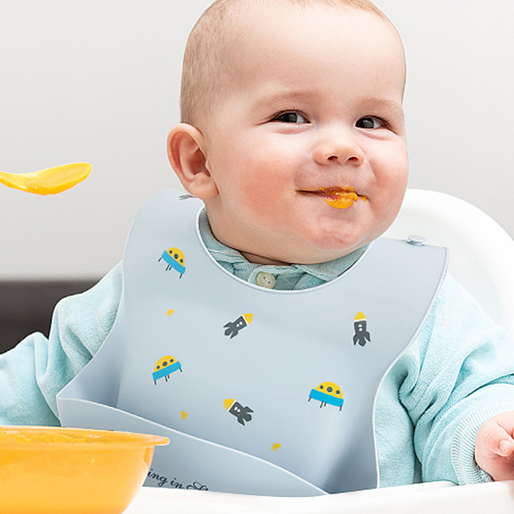 Baberos de bebé impermeables,  - Baby Food Apron reseña y precio
