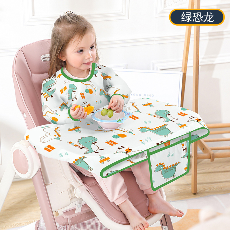 Cubierta de mesa de babero par - Baby Food Apron reseña y precio