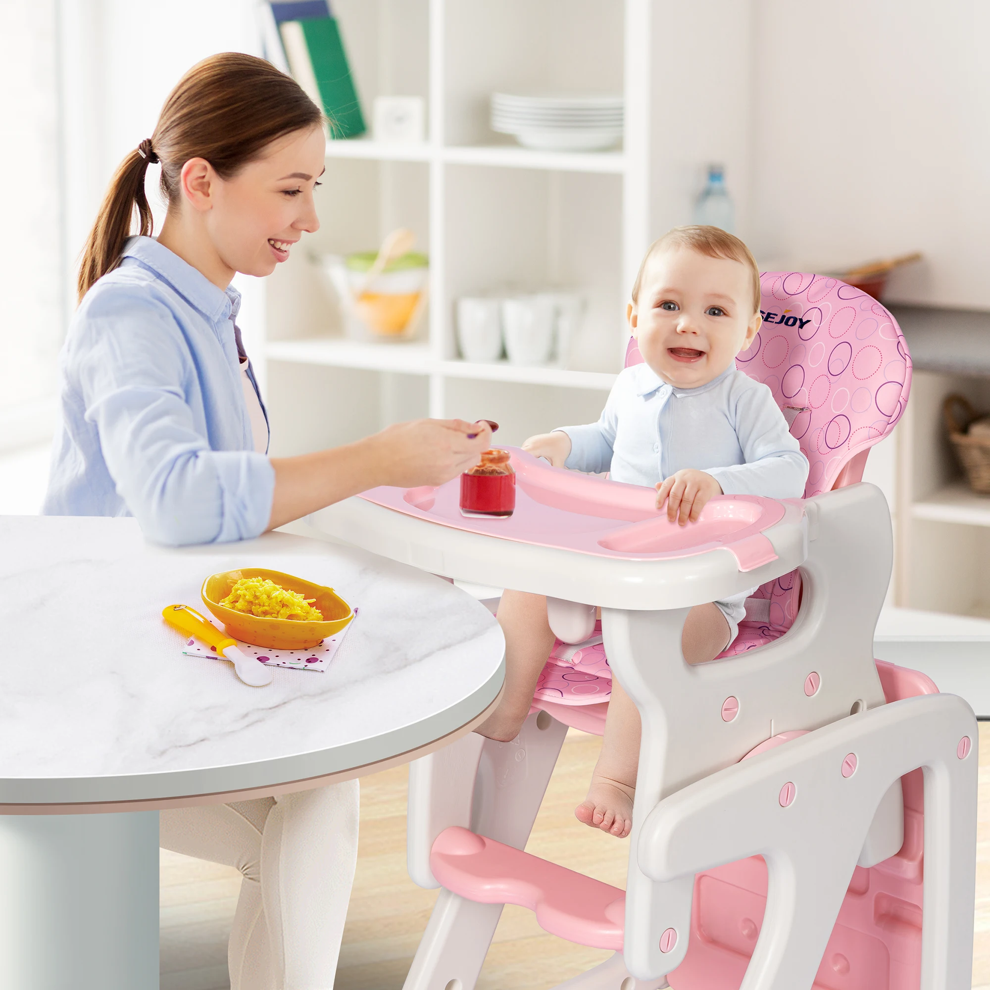 Silla de crecimiento para bebé - Baby Food Table reseña y precio
