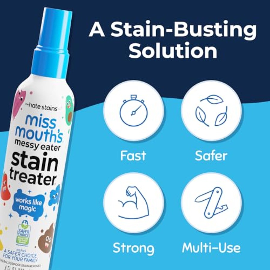 Spray Quitamanchas Miss Mouth' - Baby Food Essentials reseña y precio
