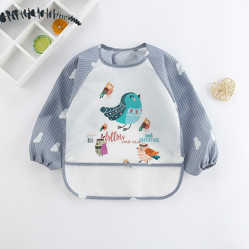 Baberos para bebé, babero impe - Baby Food Apron reseña y precio