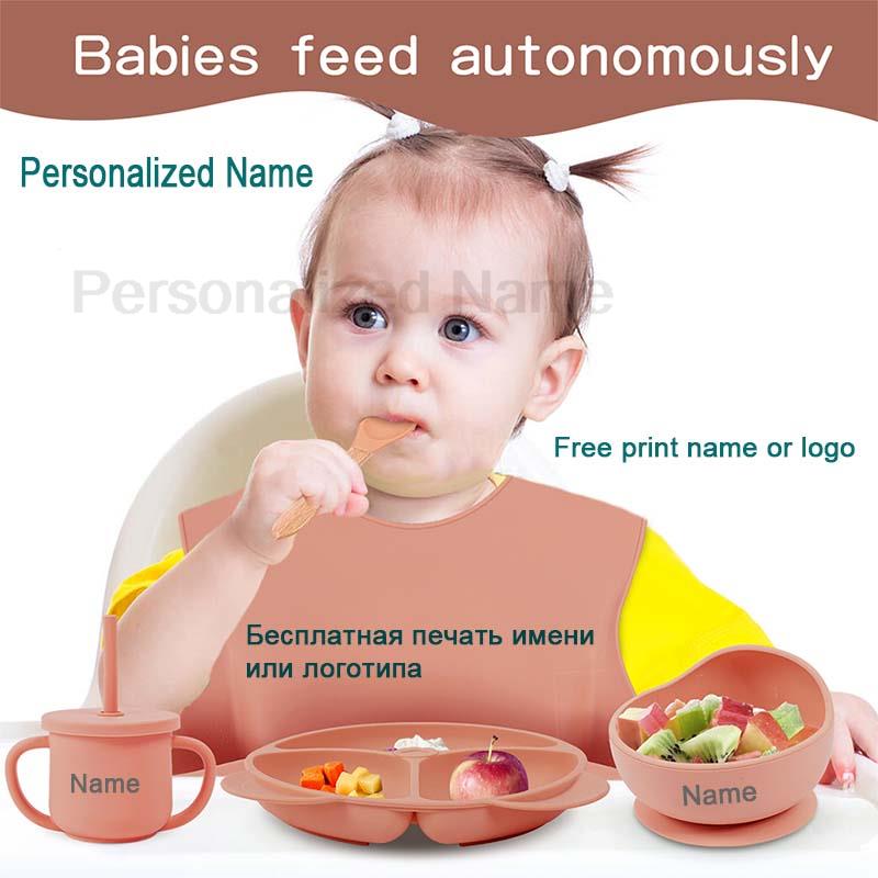 Juego de alimentación de silic - Baby Food Table reseña y precio