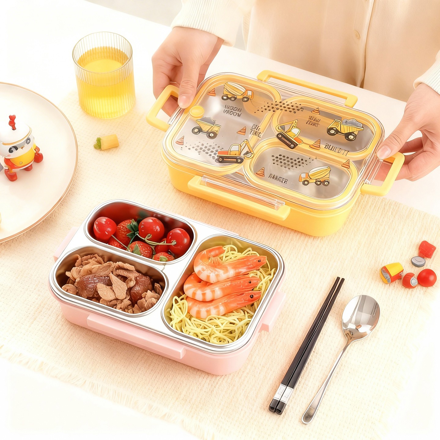 Lonchera Infantil de Gran Capa - Baby Food Organizer reseña y precio